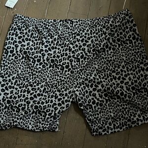 Animal Print Shorts